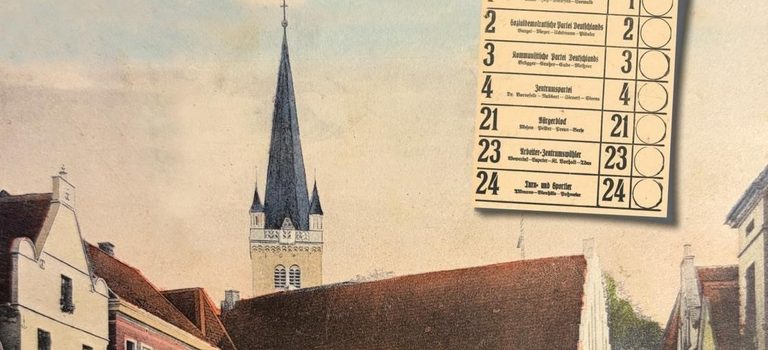 Buchumschlag zu den Dülmener Lokalpolitikern der Weimarer Zeit
