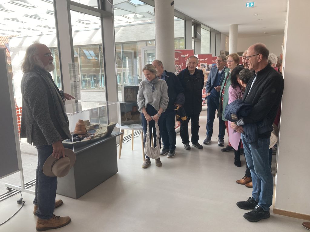 Eröffnung der Ausstellung zum Glockengussmodell